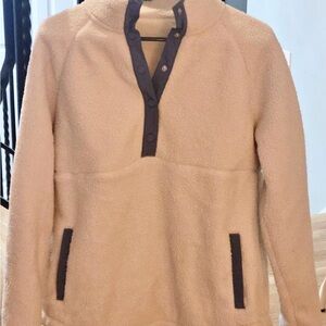 Vineyard Vines Women's Cream Fleece Pullover